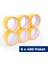 45 mm x 40 mt Sarı Koli Bandı 2880 Adet 2