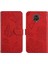 Xiaomi Redmi Için Not 9 Pro/9s Pu Deri Çevirin Çiçekler ve Telefon Kılıfı (Yurt Dışından) 1