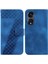 Oppo Phone 8t 5g Için Kabartmalı Desen Cüzdan Flip Folio Pu Telefon Kılıfı (Yurt Dışından) 1