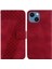 Için iphone 14 Flip Folio Cüzdan Kart Yuvası Fonksiyonu Pu Telefon Kılıfı (Yurt Dışından) 1