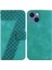 Için iphone 13 Mini Kabartmalı Desen Cüzdan Flip Folio Pu Telefon Kılıfı (Yurt Dışından) 1
