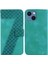 Iphone 13 Için Pu Deri Cüzdan Kabartmalı Desen Kart Yuvası Flip Telefon Kılıfı (Yurt Dışından) 1
