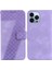 Iphone 13 Için Pro Kabartmalı Desen Cüzdan Kart Yuvası Fonksiyonu Pu Telefon Kılıfı (Yurt Dışından) 1