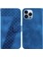 Iphone 15 Için Pro Cüzdan Pu Deri Kart Yuvası Fonksiyonu Kabartmalı Telefon Kılıfı (Yurt Dışından) 1