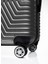 Suitcase Abs 3'lü Koyu Gri Lüx Valiz Seyahat Seti 600.02-SET 3