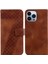 Iphone 13 Için Pro Kabartmalı Desen Cüzdan Kart Yuvası Fonksiyonu Pu Telefon Kılıfı (Yurt Dışından) 1