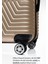 Suitcase Abs 3'lü Gold Lüx Valiz Seyahat Seti 600.06-SET 3