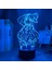 3D Gece Lambası Renk Değişimi Çocuklar LED Gece Lambası 3D Açık Yeşil Kaplumbağa Şekli En Iyi Hediye Akrilik Masa Gece Lambası Mobilya Dekorasyonu Illusion Renkli 7 Renk (Yurt Dışından) 3