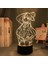 3D Gece Lambası Renk Değişimi Çocuklar LED Gece Lambası 3D Açık Yeşil Kaplumbağa Şekli En Iyi Hediye Akrilik Masa Gece Lambası Mobilya Dekorasyonu Illusion Renkli 7 Renk (Yurt Dışından) 4