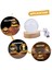 Yıldızlı Ev Sineması Projektörü Uzay Gece Lambası Kızlar Için Yatak Odası Yeni Eve Taşınma Hediyeleri 3D Galaxy Kristal Top Gece Lambası Asılı Güneş Sistemi Romantik Gece Beşik (Yurt Dışından) 4