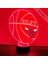 Chicago Basketball Bulls Spor Gece Işığı Masa Masa Lambası Spor Kask LED El Yapımı Uzaktan Kumanda ile Kişiselleştirilmiş Büyük Hediye (Yurt Dışından) 1