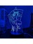 Yeni Anime 3D Lamba Testere Adam Yatak Odası Dekoru Için Gece Lambası Çocuklar Doğum Günü Hediyesi Manga Gadget Testere Adam LED Gece Lambası Başucu (Yurt Dışından) 1