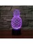 Çocuklar Için Gece Lambası 3D Ananas LED Lamba Uzaktan Kumandalı 16 Renk Değiştirme Noel Doğum Günü Hediyesi Çocuk Için (Yurt Dışından) 4
