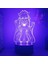 Genshin Etki Yae Miko 3D Yatak Odası Için LED Lamba Anime Figürü Gece Işıkları Manga Avatar Eylem Odası Dekor Çocuk Hediye (Yurt Dışından) 1