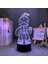 Oyun Cuma Gecesi Hayranları Için Funkined 3D Gece Lambası 16 Renk Dekor Illusion Uzaktan Kumandalı LED Lamba, Oyun Cuma Gecesi Funkin Şekil Noel Hediyesi Oyuncaklar Çocuklar/erkekler (Yurt Dışından) 2