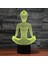 3D Yoga Gece Işığı Lambası Illusion Gece Işığı 7 Renk Değiştirme Dokunmatik Anahtarı Masa Danışma Dekorasyon Lambaları Hediye Akrilik Düz Abs Taban USB Kablosu Oyuncak (Yurt Dışından) 4