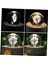1 Adet Dört Yapraklı Küçük Gece Lambası Kristal Müzik Topu Müzik Kutusu Kristal Cam Müzik Kutusu Yatak Odası Atmosfer Lambası Atmosfer LED Lamba Top Lambası Akrilik Ev 3D Işıklar (Yurt Dışından) 2