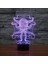 Çocuklar Için Gece Lambası 3D Ahtapot LED Lamba Uzaktan Kumandalı 16 Renk Değiştirme Noel Doğum Günü Hediyesi Çocuk Için (Yurt Dışından) 4