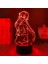 Yuno Gasai Anime 3D Gece Lambası Boy Için 16 Renkler Kız Odası Dekor Illusion LED Lamba USB Manga Yuno Gasai Şekil Uygun Çocuklar Fanlar Yılbaşı Hediyeleri (Yurt Dışından) 4