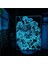 Anime No Game No Lifeed Hayranları Için 3D Nightlight 16 Renk Dekor Illusion Uzaktan Kumandalı LED Lamba, Manga No Game No Life Şekil Noel Hediyesi Oyuncaklar Çocuklar/erkekler (Siyah) (Yurt Dışından) 1