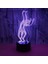 3D Gece Lambası Renk Değişimi Çocuklar LED Gece Lambası 3D LED Gece Lambası 7 Renkli Işık ile Harika Kutup Ayısı Ev Dekoru Işığı Inanılmaz Görsel Yanılsama (Yurt Dışından) 1