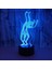 3D Gece Lambası Renk Değişimi Çocuklar LED Gece Lambası 3D LED Gece Lambası 7 Renkli Işık ile Harika Kutup Ayısı Ev Dekoru Işığı Inanılmaz Görsel Yanılsama (Yurt Dışından) 2