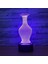 3D Gece Lambası Renk Değişimi Çocuklar LED Gece Lambası LED Gece Lambası Oyun Odası Masa Seti Aydınlatma Dekorasyon Yatak Odası Karikatür Masa Lambası Çocuklar Için Doğum Günü Hediyesi (Yurt Dışından) 3