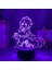 Genshin Etki Oyunu 3D Erkek Için Gece Lambası 16 Renk Kız Odası Dekoru Illusion LED Lamba USB Oyunu Raiden Shogun Şekil Uygun Çocuk Hayranları Noel Hediyeleri (Genshin Impact 4) (Yurt Dışından) 1