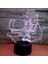 3D Illusion Kedi Gece Işığı Dokunmatik ve Uzaktan Kumandalı Gece Lambası 7 Renk Değiştiren LED Işıklar Çocuklar Için 3D Renkli Görsel Işıklar Hediyeler Ev Dekorasyon Işığı (Yurt Dışından) 2