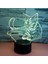 3D Illusion Kedi Gece Işığı Dokunmatik ve Uzaktan Kumandalı Gece Lambası 7 Renk Değiştiren LED Işıklar Çocuklar Için 3D Renkli Görsel Işıklar Hediyeler Ev Dekorasyon Işığı (Yurt Dışından) 4