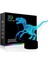 Dinozor Lambası 3D Gece Lambası Jurassic LED 7 Renk Değiştirme Lambası Gece Lambası Çocuk Odası Ev Dekorasyonu Erkek Kız Bebek Yürümeye Başlayan Noel Doğum Günü Hediyeleri (Yurt Dışından) 1