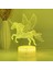 3D Unicorn Gece Lambası LED Masa Lambası 7 Renk Değişimi Yatak Odası Dekor Unicorn Oyuncaklar Kızlar Için Yaş 4 5 6 7 8 9 10 11 12 Yaşında Çocuk (7 Renk Uzaktan Yok) (Yurt Dışından) 1