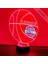 Basketbol Sporları Gece Işığı Masa Masa Lambası Spor Kaskı LED El Yapımı Uzaktan Kumandalı Kişiselleştirilmiş Büyük Hediye (De Pistons) (Yurt Dışından) 1