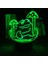 Erkek Için Sevimli Kurbağa 3D Gece Lambası 16 Renkler Kız Odası Dekor Illusion LED Lamba USB Sevimli Kurbağa Figürü Uygun Çocuklar Hayranları Noel Hediyeleri (Sevimli Kurbağa3) (Yurt Dışından) 1