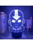 Avotor Anime 3D Gece Lambası Boy Için 16 Renk Kız Odası Dekor Illusion LED Lamba USB Manga Hava Bükücü Aang Şekil Uygun Çocuklar Fanlar Noel Hediyeleri (Avotor1) (Yurt Dışından) 1