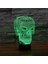 Çocuklar Için Gece Lambası 3D Kafatası Uzaktan Kumandalı LED Lamba 16 Renk Değiştirme Noel Doğum Günü Hediyesi Çocuk Için (Yurt Dışından) 4