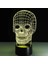 Lamba 3D LED Kafatası Gece Lambası, Komidin 16 Renk Değiştirme Atmosfer Lambası Çocuklar Için USB Kablosu ile Yatak Odası Dekorasyonu Noel Doğum Günü Hediyesi (Yurt Dışından) 1