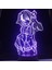 Lise Dxd Anime 3D Erkek Için Gece Lambası 16 Renk Kız Odası Dekor Illusion LED Lamba USB Manga Rias Gremory Şekil Uygun Çocuklar Hayranlar Noel Hediyeleri (Yurt Dışından) 4
