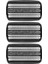 Jilet Kafası 3x Yedek Folyo Ekran + Çerçeve / Series3 310 31B 5000/6000 350 360 380 5312 5485 5610 5614 5443 (Yurt Dışından) 1