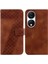 Onur X7B Kart Yuvası Fonksiyonu Için Telefon Kılıfı Flip Folio Kapak Kabartmalı Pu (Yurt Dışından) 1