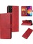 Samsung Galaxy S21 Ultra Tam Koruma Deri Folio Flip Case (Yurt Dışından) 1