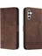 Samsung Galaxy S24 Flip Folio Cüzdan Için Telefon Kılıfı El Kayışı Kart Yuvaları (Yurt Dışından) 1