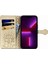 Iphone 13 Için Kılıf Promax Darbeye Deri Kılıf Karikatür Hayvanlar Flip (Yurt Dışından) 4