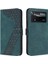 Telefon Kılıfı Için Xiaomi Poco X4 Pro 5g Kart Yuvaları Kapak Flip Folio Cüzdan (Yurt Dışından) 1