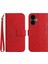 Realme 10 Pro Artı Flip Cüzdan Telefon Kılıfı Için Kılıf Kısa Kayış Lüks Pu (Yurt Dışından) 1