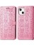 Iphone 13 Için Kılıf Kısa Kayış Darbeye Deri Kılıf Karikatür Hayvanlar (Yurt Dışından) 1