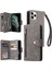 Iphone 11 Için Kılıf Pro Max Fermuar Cüzdan Kapak Kart Tutucu ile El Kayışı (Yurt Dışından) 1