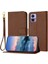 Motorola Kenar 30 Neo Flip Için Telefon Kılıfı Folio Cüzdan Kart Yuvaları Tutucu Pu (Yurt Dışından) 1