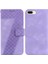 Iphone 8 Için Telefon Kılıfı Artı/7 Artı Kart Yuvası Fonksiyonu Kabartmalı Desen Pu (Yurt Dışından) 1