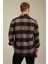 Erkek Slim Fit Uzun Kollu Çift Cepli Ekoseli Oduncu Gömlek 5